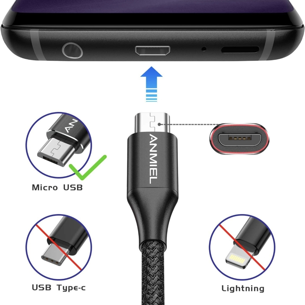 BNIB Micro USB (charging cable) - Picture 3 of 4